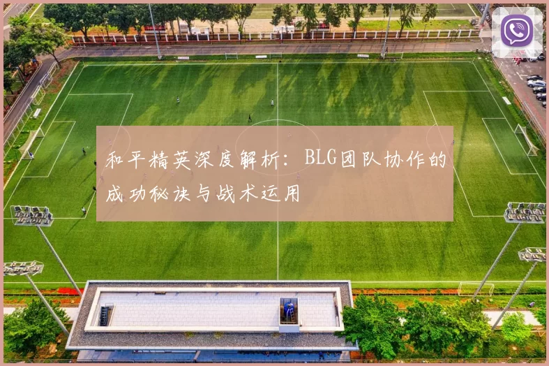 和平精英深度解析：BLG团队协作的成功秘诀与战术运用