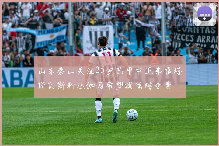山东泰山关注25岁巴甲中卫弗雷塔斯瓦斯科达伽马希望提高转会费