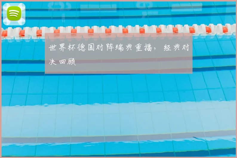 世界杯德国对阵瑞典重播，经典对决回顾